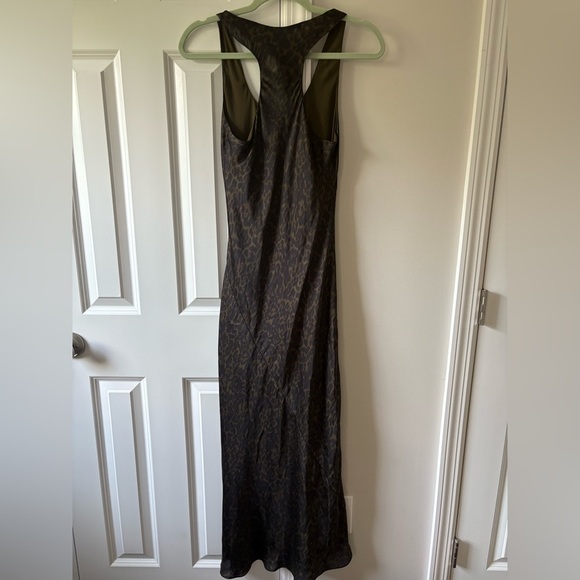 Banana Republic Bias Leopard Print Maxi Dress - Picture 4 of 11